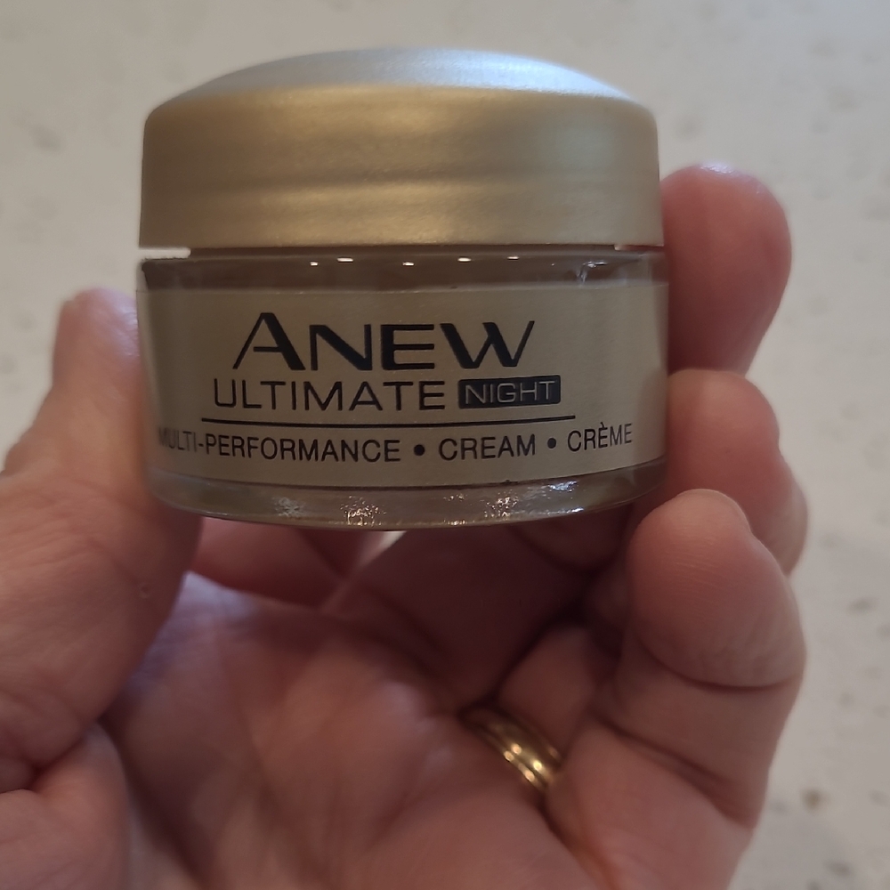 Anew Ultimate Night Multi-Performance Cream - Gold, New!